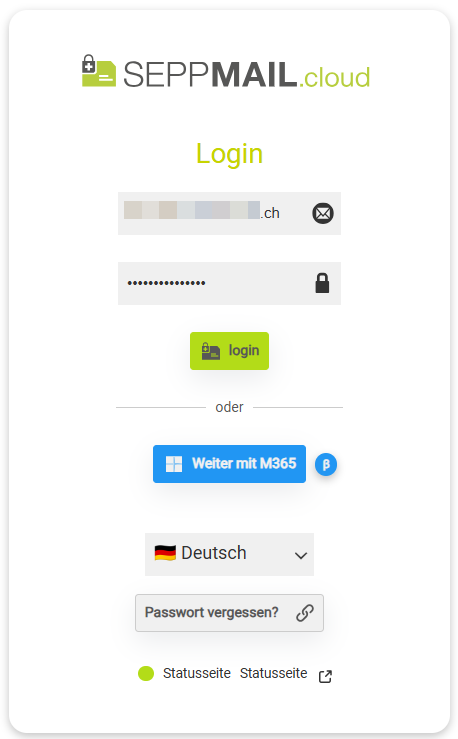 Login to seppmail.cloud Login to seppmail.cloud