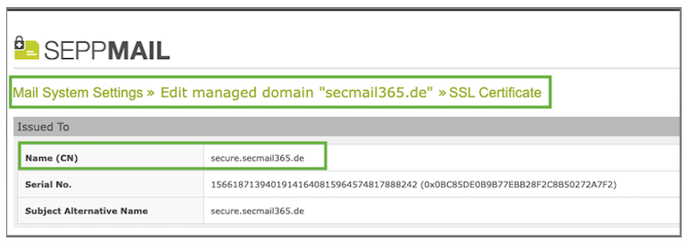 Screenshot passend zum Text Screenshot passend zum Text